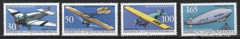Postatiszta Bundes 2097 Mi 1522-1525    6,00 Euró