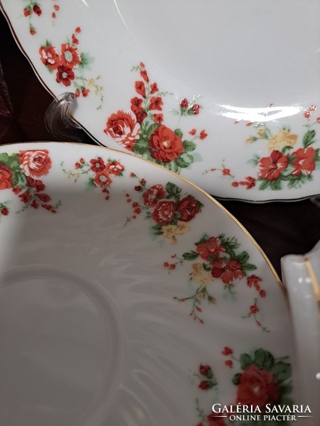 Vintige English porcelain tea set