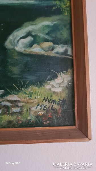 Németh László 1961 festmény