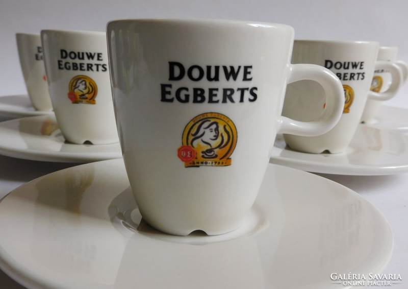 Douwe egberts cafe coffee set (mocha size) - 6 sets