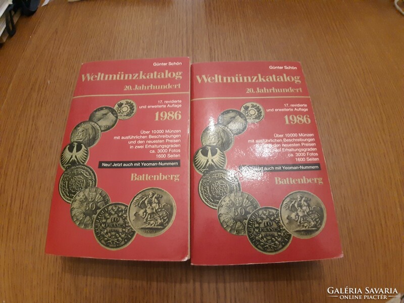 Weltmünzkatalog 1986 2 volumes