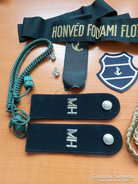 Memory, nostalgia honvéd river flotilla warship cap ribbon, shoulder patch, arm insignia, other #