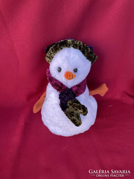 Snowman plush toy