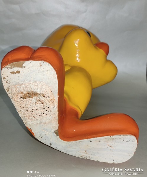 Nagy méretű "Csőrike" figura szobor 42 cm kompozit  cukiság