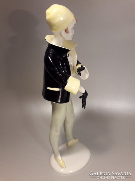 Unterweissbach porcelán lány figura szobor gyűjtői
