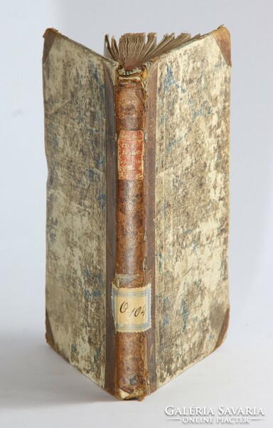1823 - Ferentz Staindl - practical surveying - engineer training - half leather binding with copper engravings