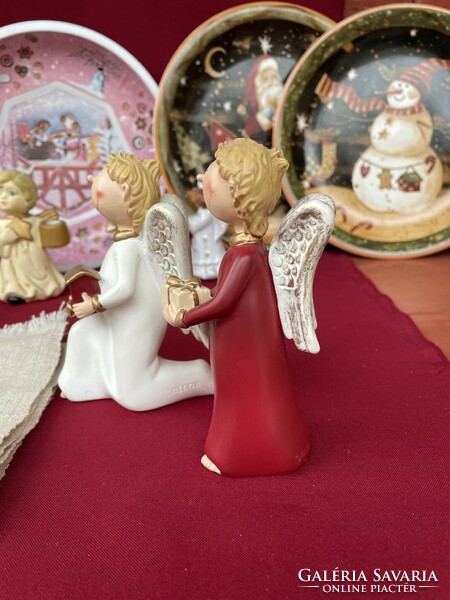 Gilde angel? Figura nipp Christmas festive holiday Christmas