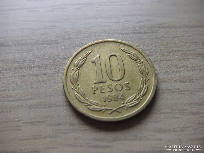 10 Peso 1984  Chile