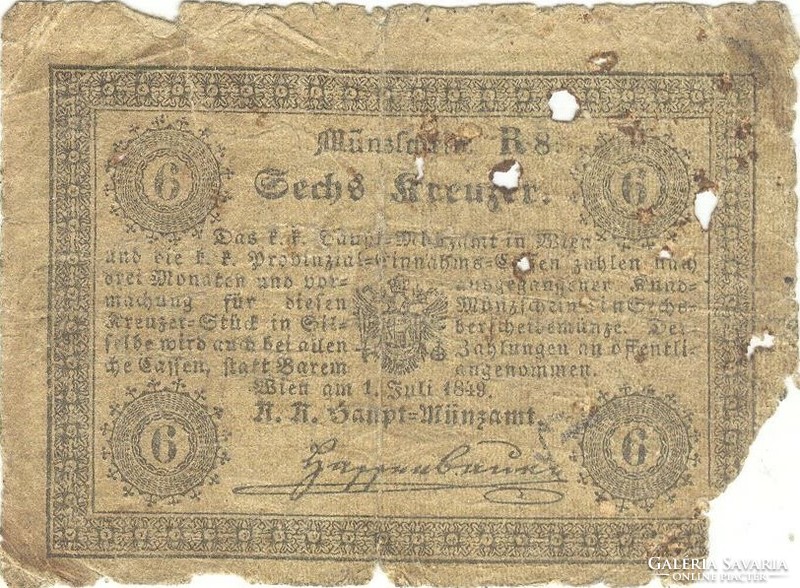 10 Kreuzer krajczar krajczar 1849