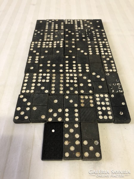 Antique domino set