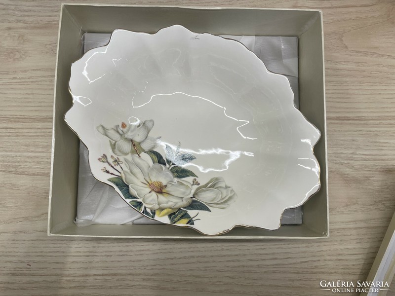 Czhengye aranyozott porcelán tál