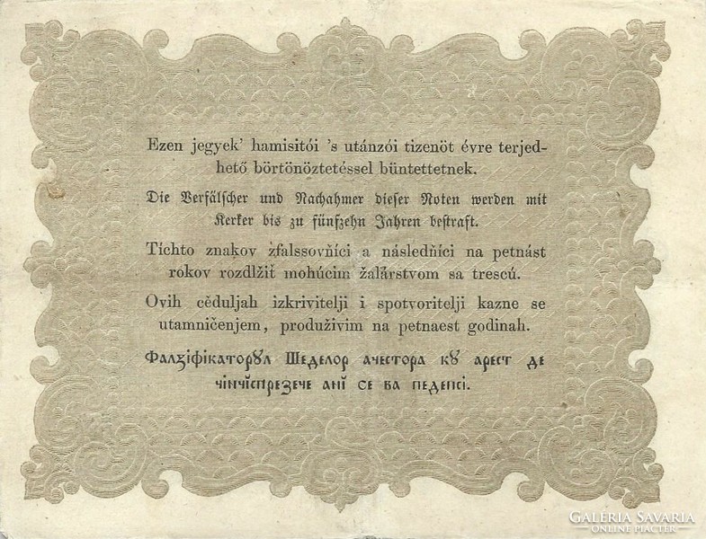 10 forint 1848 Kossuth bankó Gyönyörű állapotban. 2.