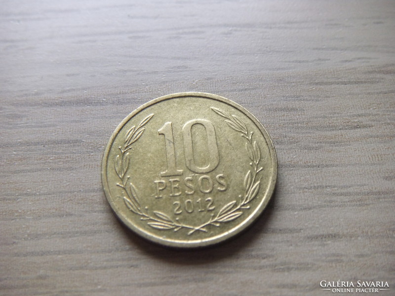 10 Peso 2012  Chile