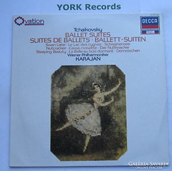 Tchaikovsky,Wiener Philharmoniker, Karajan - Ballet Suites = Suites De Ballets = Ballet-Suiten (LP)