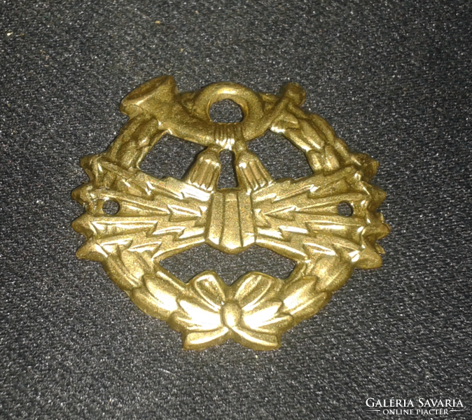 Horthy era - postman's cap badge, 1920-1945