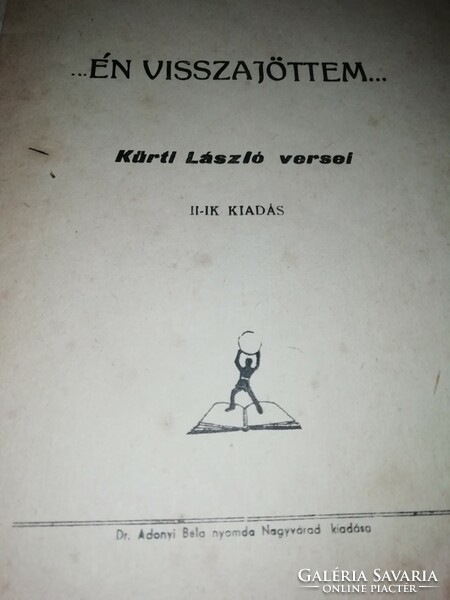 László Kürti's poems I came back ii. Expenditure