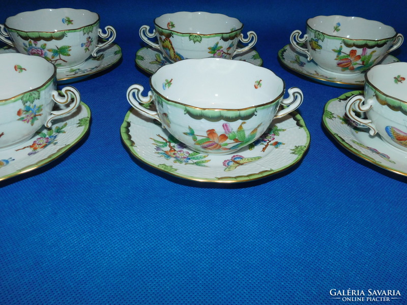 Herend Victoria soup cup + saucer
