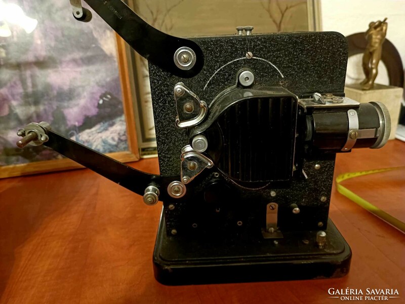 Antique cinema film projector