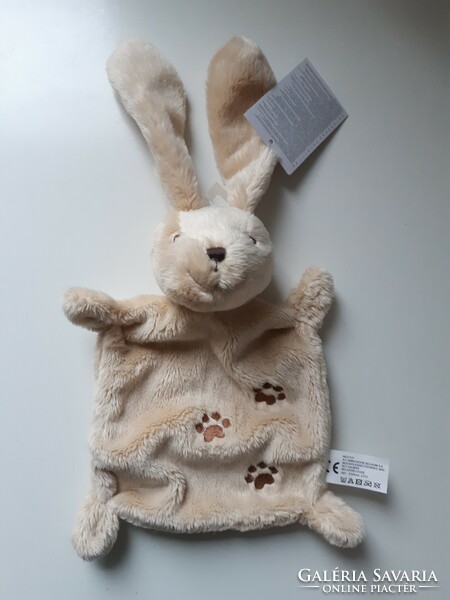 Plush teddy bear - nap scarf - baby - baby - bunny with slippers