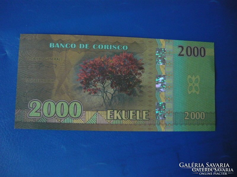 Corisco 2000 ekuele 2013 cobra snake! Ouch! Rare fantasy money!