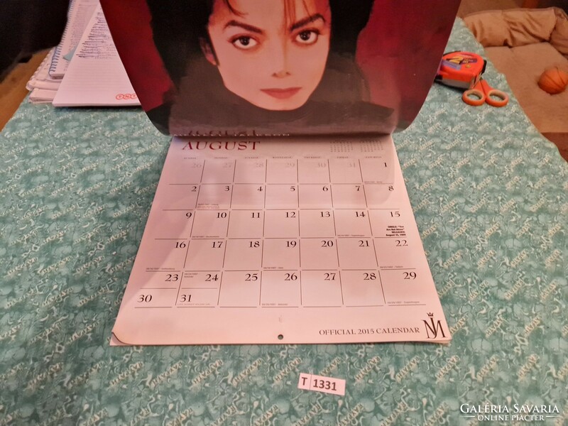 T1331 Michael Jackson Historys naptár