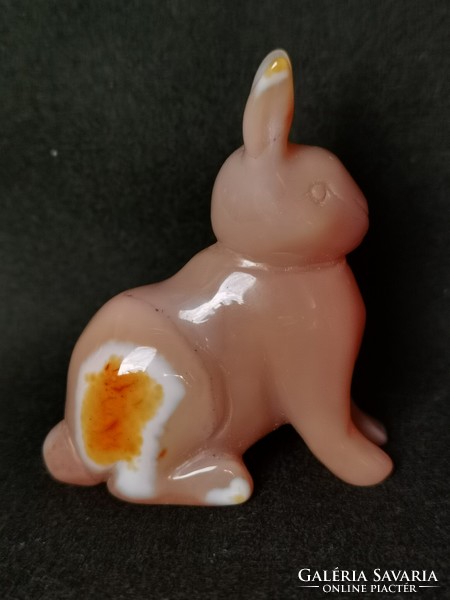 Carnelian rabbit figurine