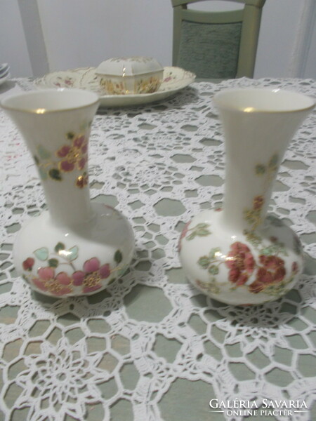 Two small vases by Zsolany