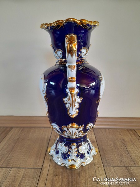 Régi Hollóházi nagyméretű barokk váza