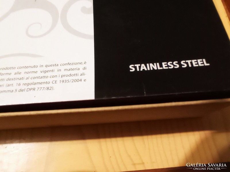 KIÁRUSÍTÁS!!I .oszt Olasz Inox 24 dbos evőeszköz készlet/Stanless Steel/