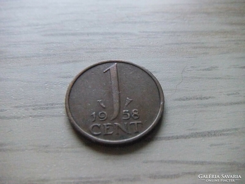 1 Cent 1958 Netherlands