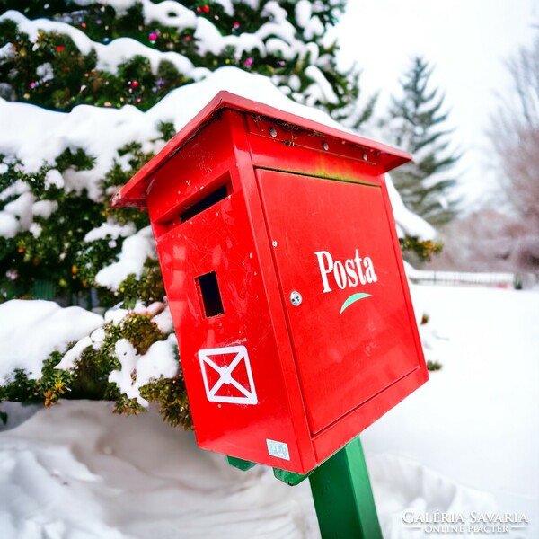 Retro, loft design iron mail box, mailbox