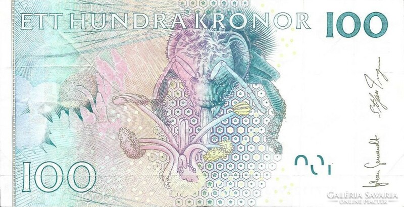 100 kronor korona 2006 Svédország 1. Gyönyörű
