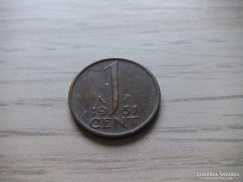 1 Cent 1951 Hollandia