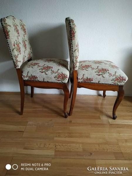 Refurbished antique chairs