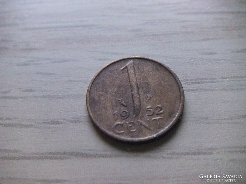 1 Cent 1952 Netherlands