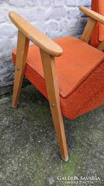Chierowski style Hungarian retro armchairs (2 pieces)