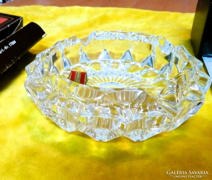 Original wmf lead crystal ashtray 13 cm diameter
