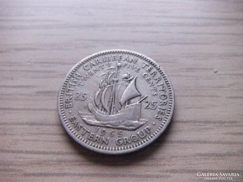 25 Cent 1965 Kelet-Karib Területek