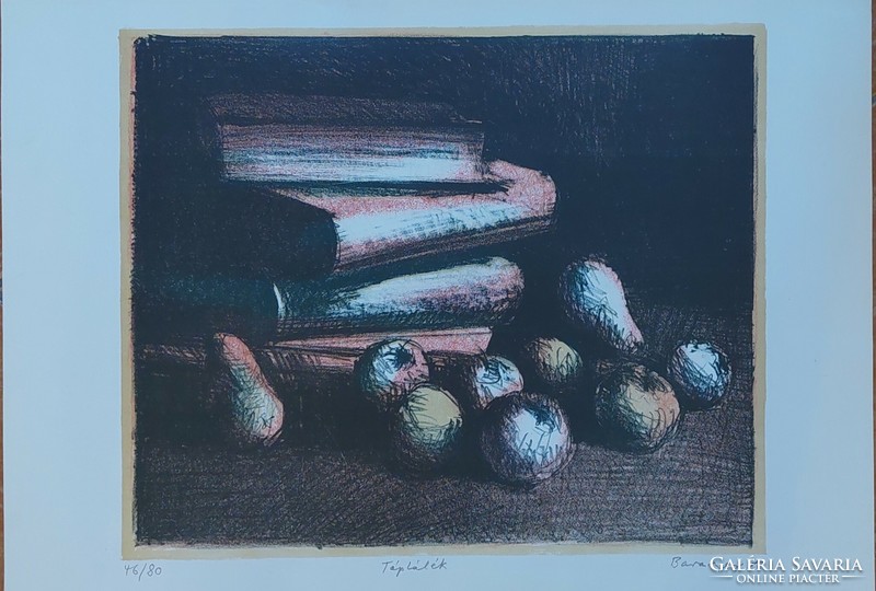 Food lithography by András Baranyay