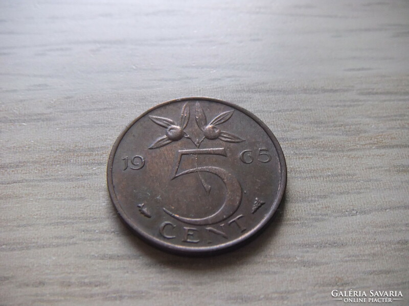 5 Cent 1965 Netherlands