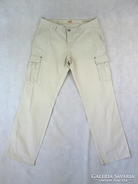 Original camel active (w36 / l32) men's beige long trousers