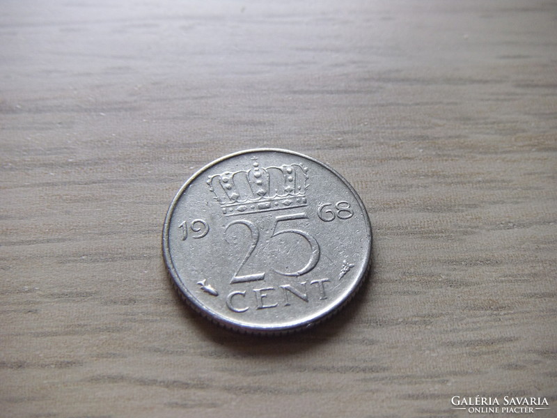 25 Cent 1968 Netherlands
