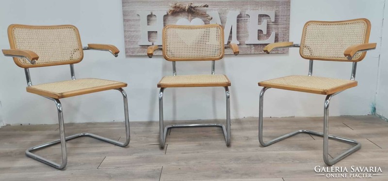 Cesca breuer marcel chair with armrests (completely renovated. 2023-Nov.)