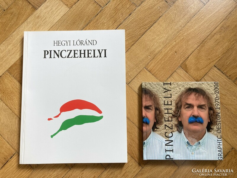 Sándor Pinczehelyi book/catalog 2 pcs