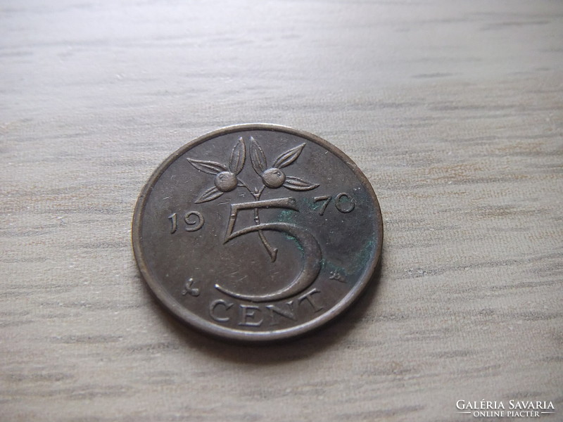 5 Cent 1970 Netherlands