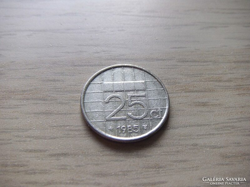 25 Cent 1985 Netherlands