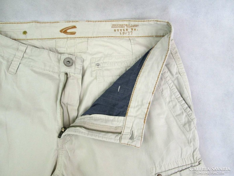 Original camel active (w36 / l32) men's beige long trousers