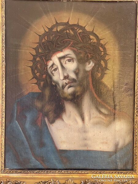 18.Sz.I Suffering Christ painting 72x59cm!!!