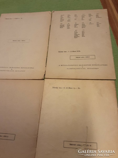 Iskolai angol nyelvfüzet sorozat 1957