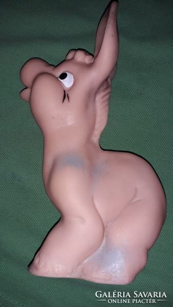 Cute Hungarian plastolus sitting stubby rubber toy figure 16 cm according to the pictures
